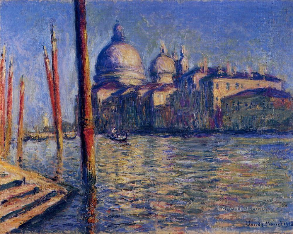 The Grand Canal and Santa Maria della Salute Claude Monet Oil Paintings